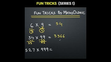 Viral Trick: Multiplying any number by 9, 99, 999 #shorts #mathstricks  #yt_shorts #trending #viral