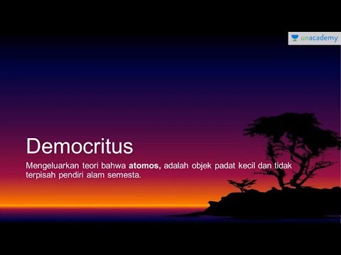 Video: Perbedaan Antara Teori Atom Democritus Dan Dalton