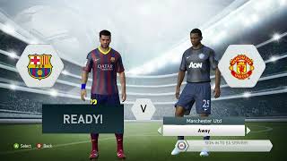 Fifa 14 Fc Barcelona vs Man Utd