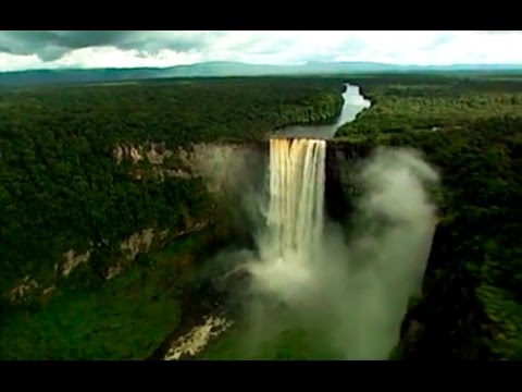 1992 Kaieteur Falls Guyana Guayana Esequiba Cataratas Kaieteur Camel Trophy Rally - YouTube