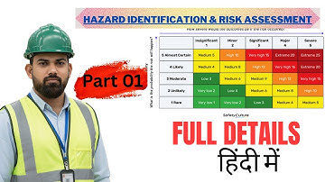 HIRA Part -01  || Hazard Identification and Risk Assessment || HIRA By NOOR ALAM || Snape India