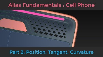 Alias Fundamentals : Cell Phone part 2