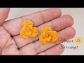 BEAUTIFUL FLOWER EARRINGS | EASY TO MAKE | CROCHET