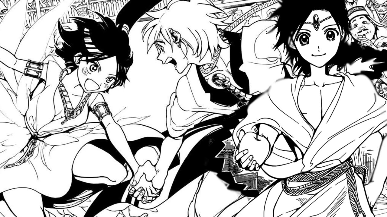 マギ OMG The Mariage & Reunion Magi Chapter 313 & 314 マギ Manga Review