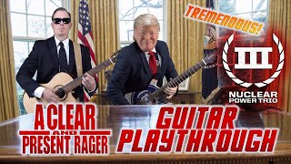 Video-Miniaturansicht von „Nuclear Power Trio, "A Clear and Present Rager" Guitar Playthrough“