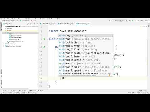 Java Exercise, get Scanner inputs - YouTube