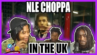 NLE Choppa - In The UK (Official Music Video) REACTION