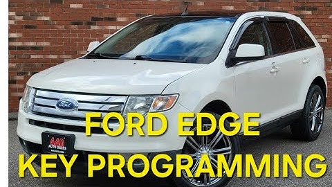 2008 Ford Edge New Car Key, Key Programming, All Keys Lost w/ Autel IM508