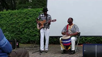 African drummers at Lumière Festival