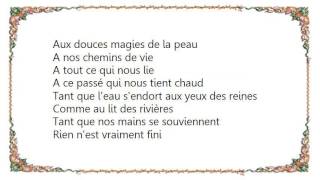 Céline Dion - Rien N'Est Vraiment Fini Lyrics