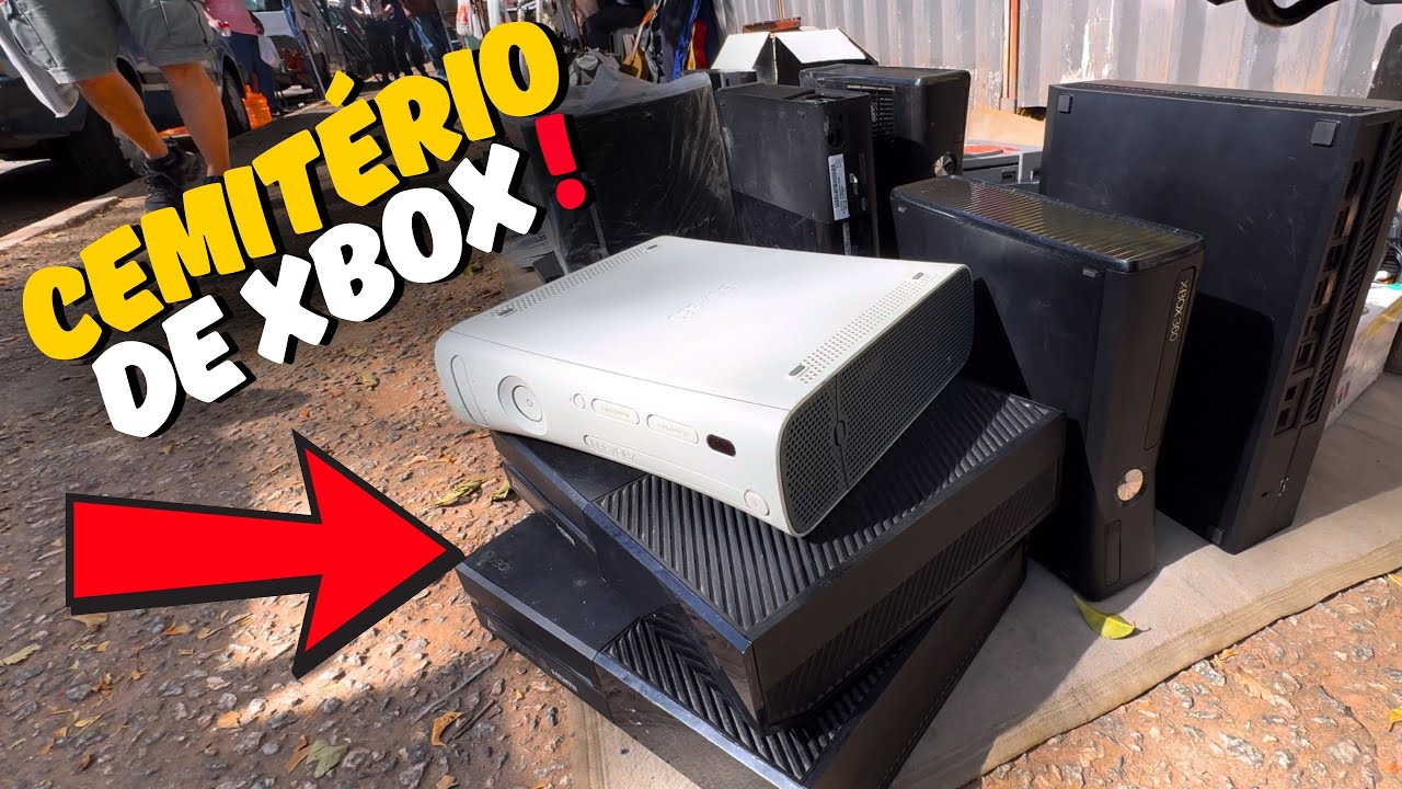 Caçada na feira do rolo: oportunidade ou cilada??? DEZENAS DE XBOX