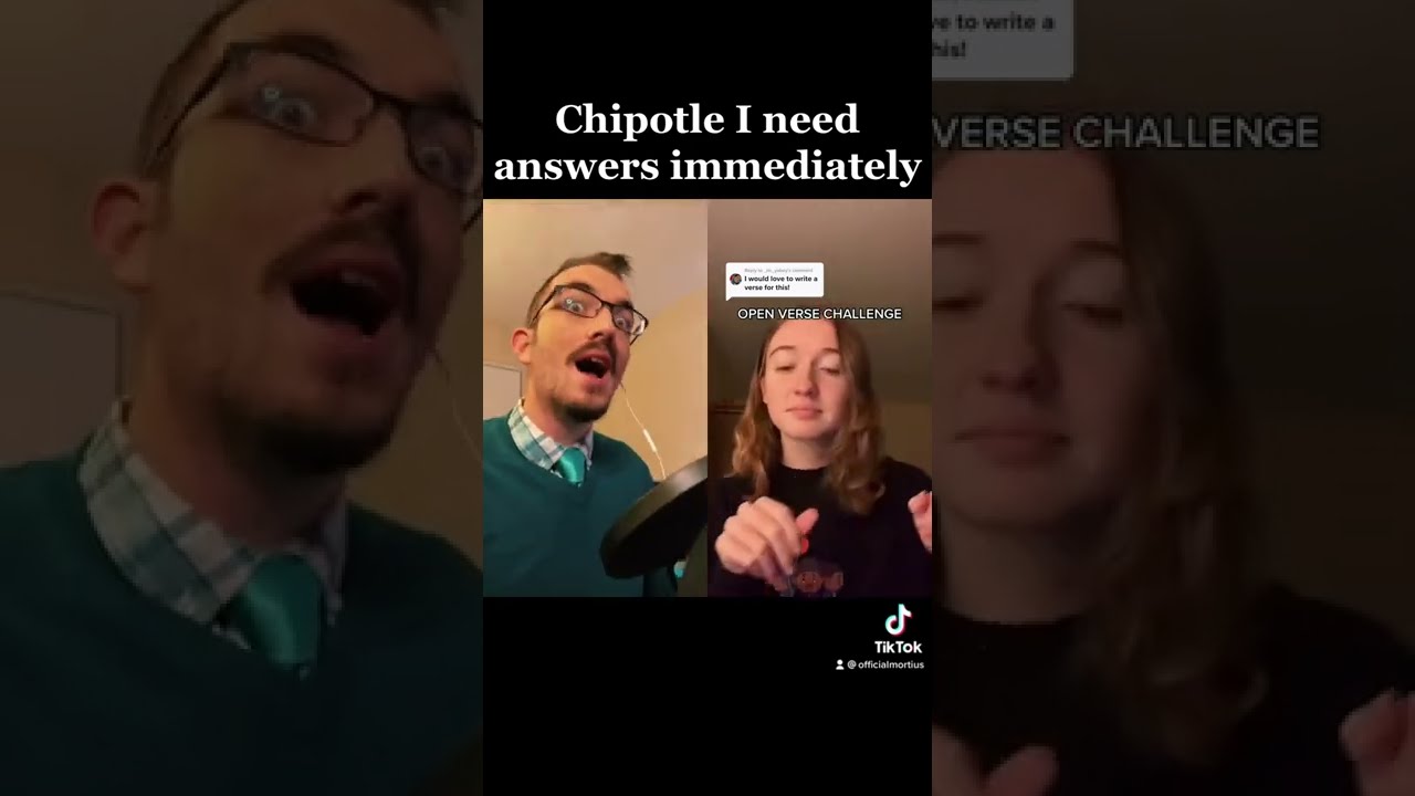 Chipotle I need answers #shorts #sing #tenor #chipotle #pleasedonttextmewhenyouredrunk￼