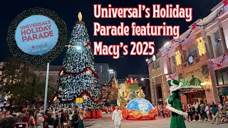 2025 Macys Universal Holiday Parade -11/22/25