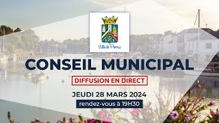 Conseil Municipal de la Ville de Pornic du 28 mars 2024