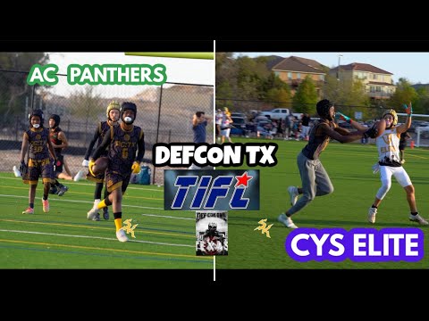 Defcon TX TIFL week 2 vs Alamo City Panther & CYS Elite