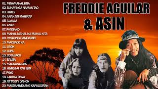Asin Freddie Aguilar Greatest Hits NONSTOP ~ Freddie AguilarAsin tagalog Love Songs Of All Time