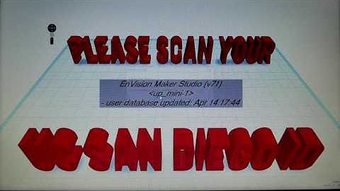 EnVision UP-Mini Tutorial