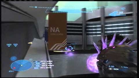 Halo: Reach Tricks Exodus Courtyard Grenade Jump