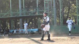 20111029_2 #17 & #3 タイムリーとナイススライディング!
