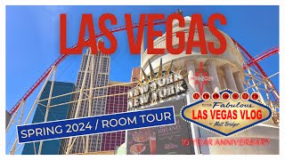 New York New York Las Vegas Hotel & Casino (Remodeled Marquis Suite 1454) Room Tour 9th April 2024