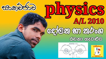 Physics |A/L 2010| Oscillations & Waves| Essay problem|  Complete discussion in Sinhala