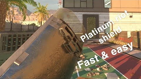 HOW TO UNLOCK PLATINUM RIOT SHIELD IN MW2 FAST AND EASY (modern warfare 2)