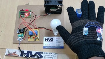 Gesture Controlled home automation using Arduino NANO and RF communication