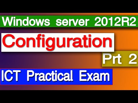 Windows server 2012R2 Installation and configuration ICT COC HNS Level 3 Part 2 | ሰርቨር ዊንዶው 2012