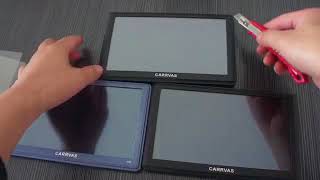 How to remove the screen protector of CARRVAS GPS device