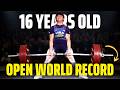 16 YEAR OLD TOTALS 670KG AT 59KG
