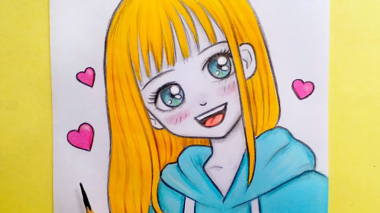 Easy Anime Drawing tutorial