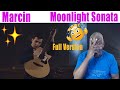 Reaction to Marcin - Moonlight Sonata on One Guitar | Fingerstyle | Marcin Patrzalek | Full Version