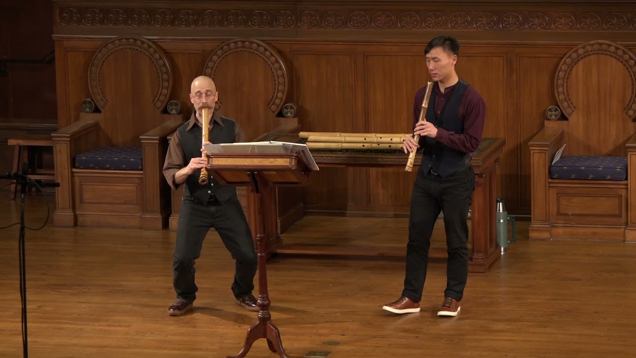 Cornelius Boots and Kevin Chen play Kagaribi 篝火