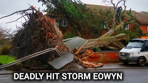 Storm Eowyn threatens danger to life and mass destruction । Watch
