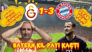 Galatasaray 1-3 Bayern Münih Maçı Tepki Videosu Maç Özeti Geniş Özet Stad Vlog Güzel Oyun Kötü Sonuç
