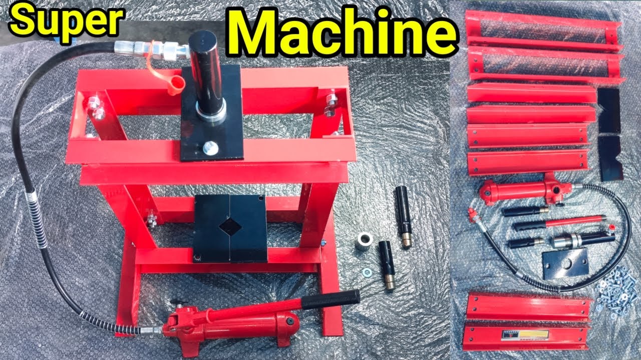 पंखा, मिक्सर ग्राइंडर, कूलर, मोटर रिपेयर करने वालों के लिए सुपर मशीन / Hydraulic Shop Press Machine