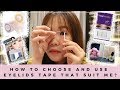 HOW TO CHOOSE AND USE EYELIDS TAPE THAT SUIT ME?