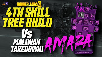 Here is what the NEW 4TH SKILL Does to the Maliwan Takedown on Amara!