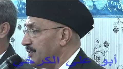 حامد السعدي في الذكرى الاولى ل وفاة القارئ يوسف الطائي رحمة الله عليه