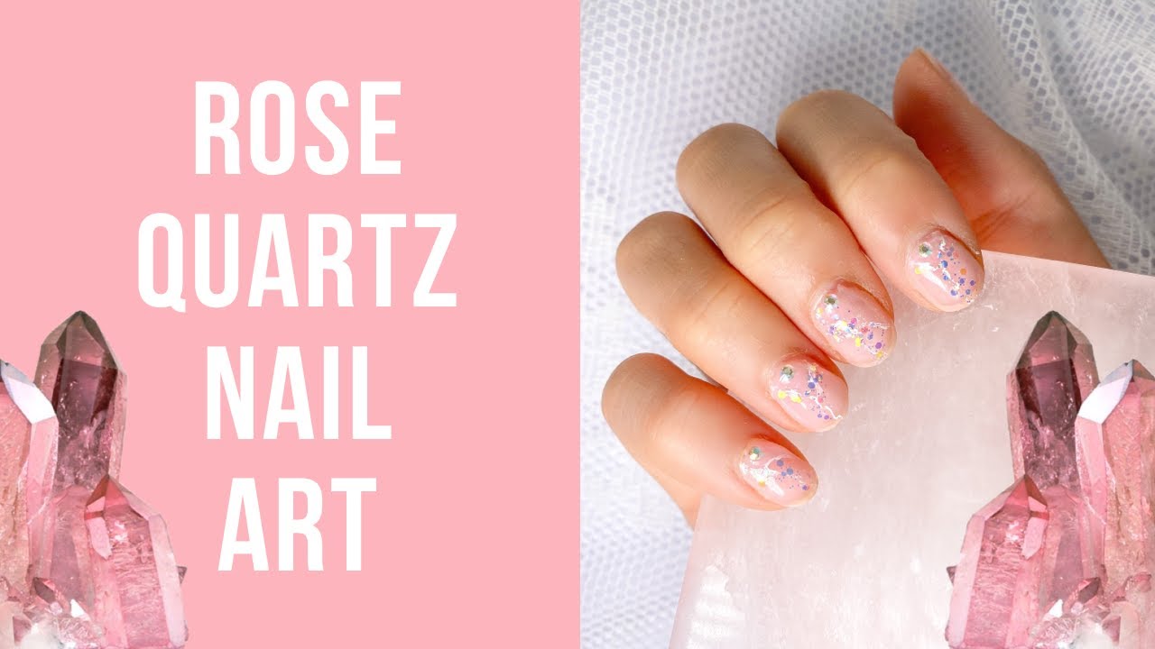 Rose Quartz Poly Gel Nails | Makartt ft. @Niki_Nails