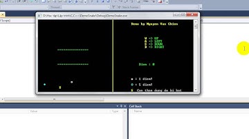 Demo game rắn săn mồi. Lập trình C/C++[Part 1]