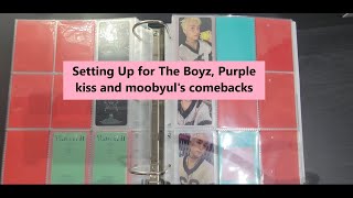 Setting Up For The boyz, Purple Kiss and moonbyuls comebacks!