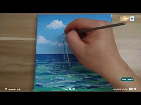 المرسم الصغير مع الفنان خالد جبر