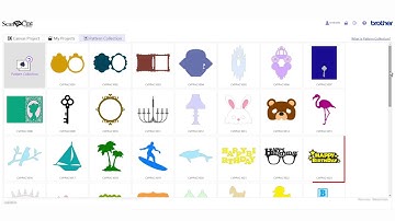 ScanNCut CanvasWorkspace: Pattern Collection : Download by USB