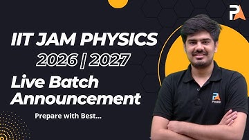 IIT JAM Physics 2026 Live Batch | Starting on 15 May |  | Nitin | PrepKit