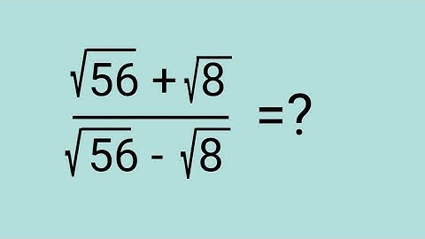 Germany l Can you simplify this? l Math Olympiad