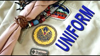 The Patches On The Scout Uniform Tell a Story