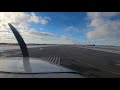 Smooth winter takeoff from oshawa executive cyoo