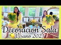 DECORACIÓN SALA 🍋 VERANO 2021 | IDEAS PARA DECORAR EN VERANO ☀️ SALA DECORACIÓN AMARILLO