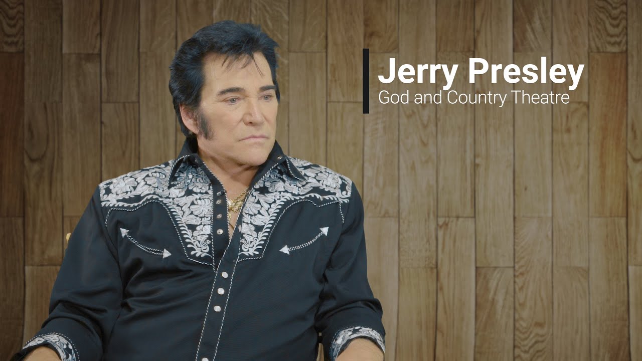 In the Studio Jerry Presley Elvis Presley Cousin Branson